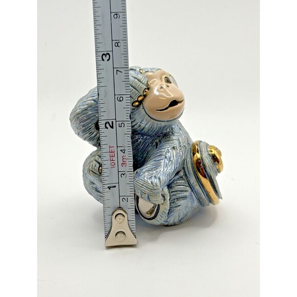 DeRosa Rinconada Family Figurine Baby Monkey-Zodiac 2016 F386 Used with Box - Picture 11 of 13
